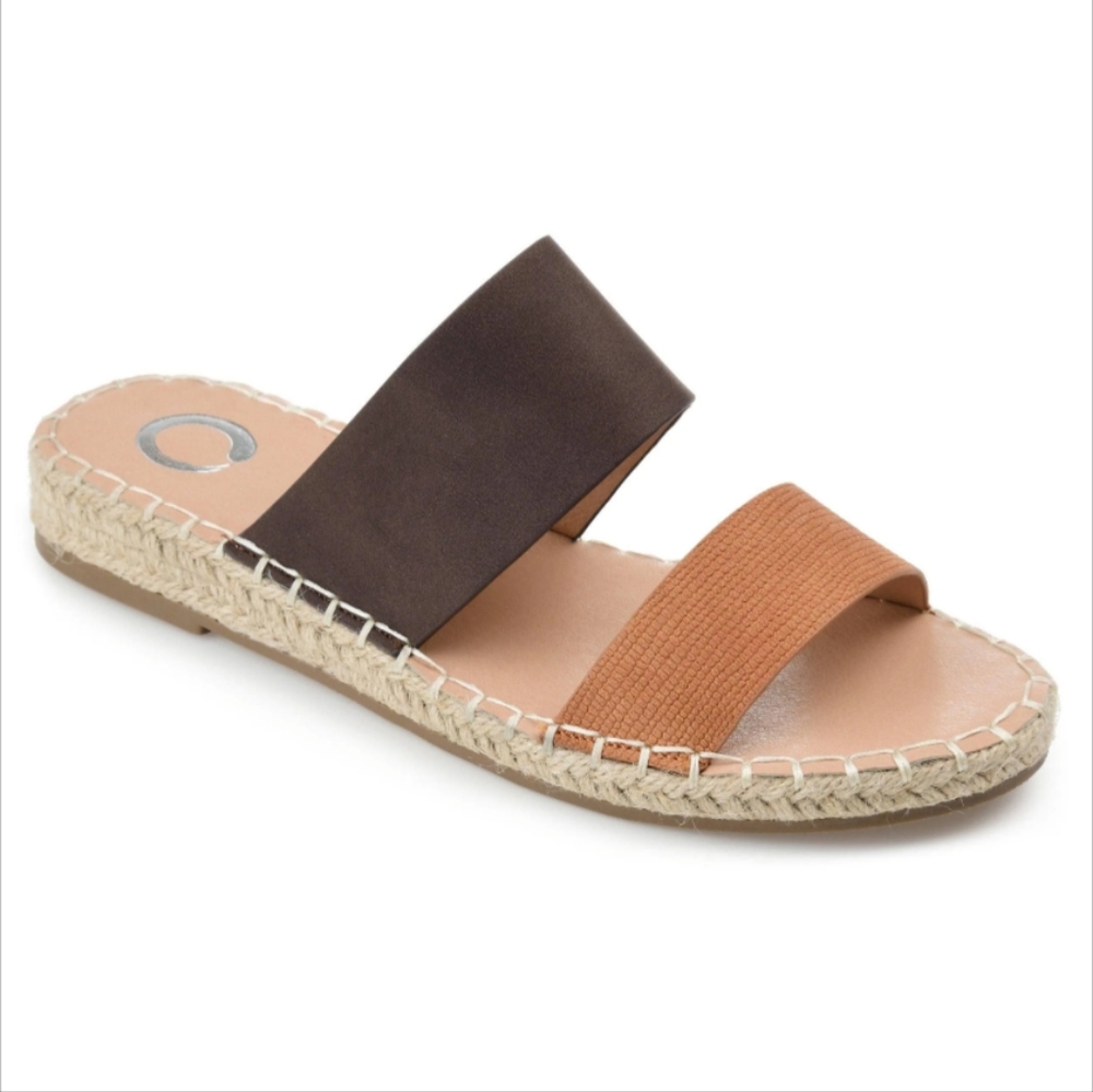 Journee espadrille sandals brand new in box